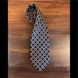 BROOKS BROTHERS Makers Blue All Wool Necktie